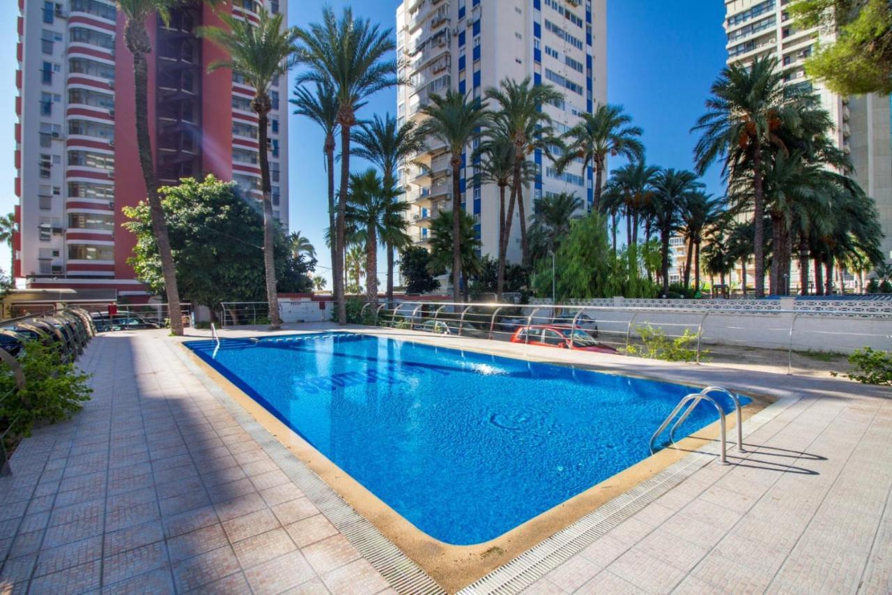 Benidorm, Las Damas, Primera Linea De Playa De Levante Exterior photo